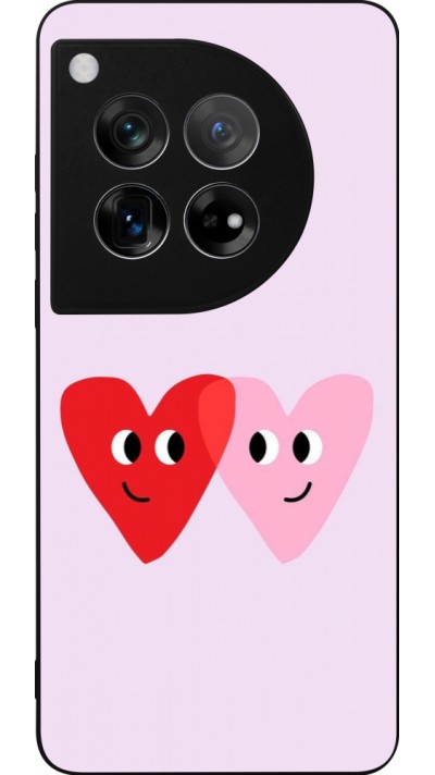 OnePlus 12 Case Hülle - Silikon schwarz Saint Valentines Day 26 Heart