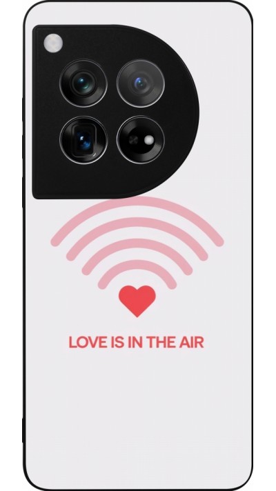 OnePlus 12 Case Hülle - Silikon schwarz Saint Valentines Day 26 Love is in the air