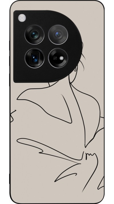 OnePlus 12 Case Hülle - Silikon schwarz Salnikova 05