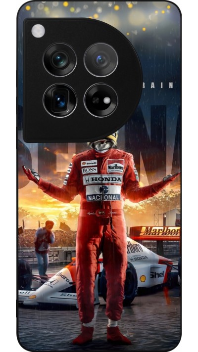 OnePlus 12 Case Hülle - Silikon schwarz Senna The King of Rain