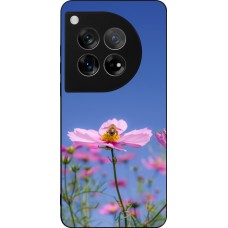 OnePlus 12 Case Hülle - Silikon schwarz Bee on a flower Spring 2026