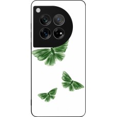 OnePlus 12 Case Hülle - Silikon schwarz Butterflies Spring 2026