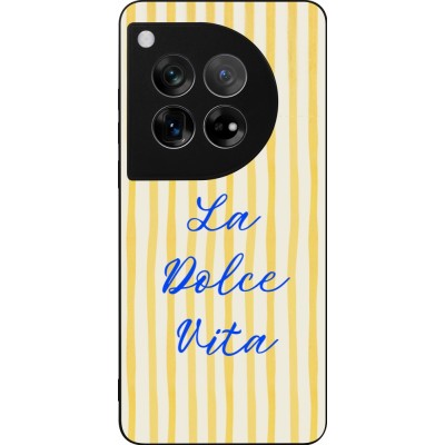 OnePlus 12 Case Hülle - Silikon schwarz The good life 2026