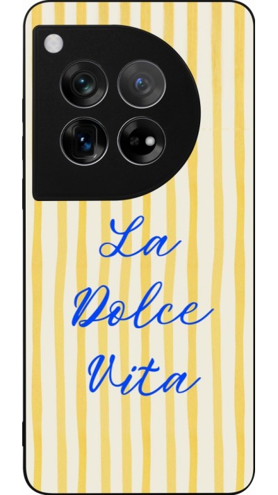 OnePlus 12 Case Hülle - Silikon schwarz The good life 2026