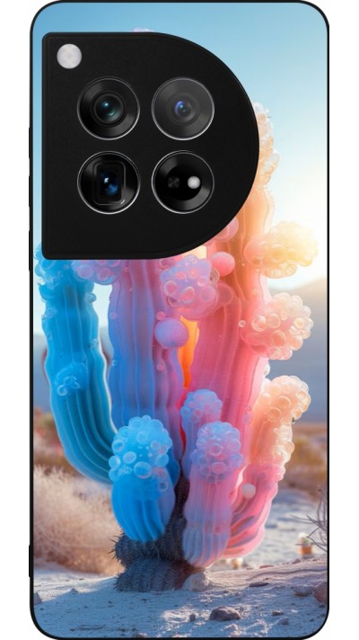 OnePlus 12 Case Hülle - Silikon schwarz Artificial vegetation 2025