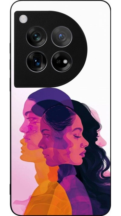 Coque OnePlus 12 - Silicone rigide noir Womens day 2026 10