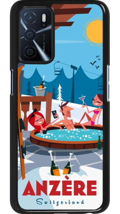 OPPO A16s Case Hülle - Anzère Mountain Jacuzzi