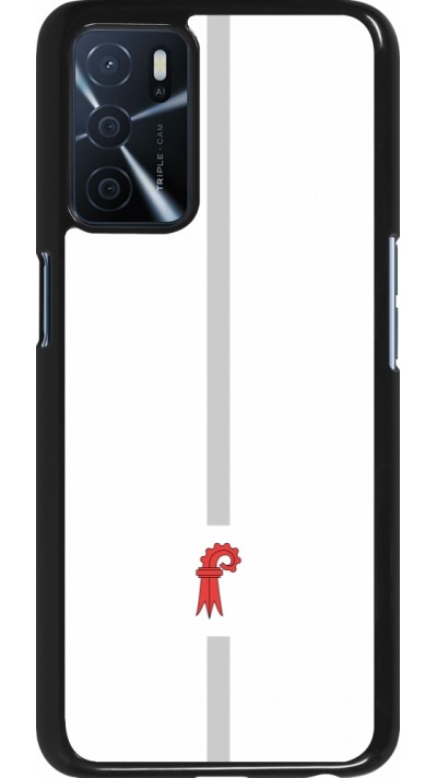 OPPO A16s Case Hülle - Kanton BL weiss