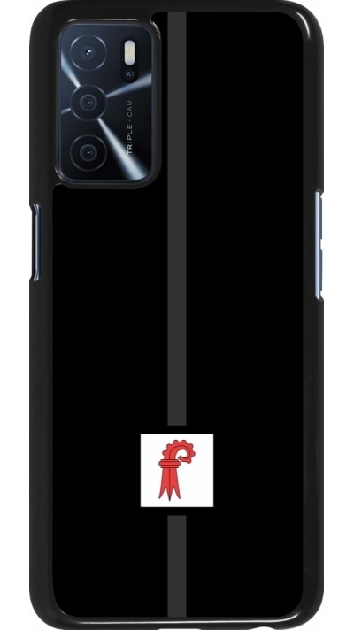 OPPO A16s Case Hülle - Kanton BL schwarz