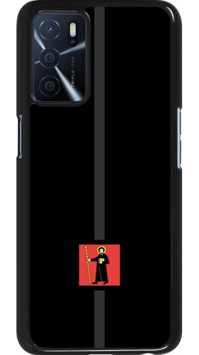 OPPO A16s Case Hülle - Kanton GL schwarz
