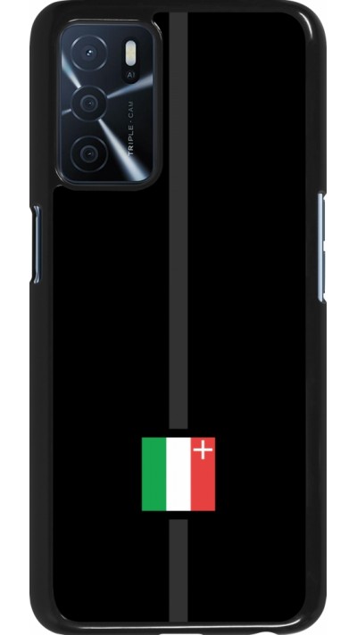 OPPO A16s Case Hülle - Kanton NE schwarz