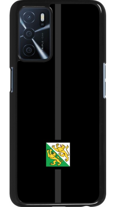 OPPO A16s Case Hülle - Kanton TG schwarz