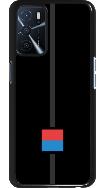 OPPO A16s Case Hülle - Kanton TI schwarz