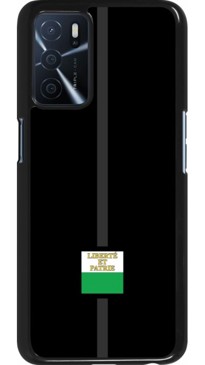 OPPO A16s Case Hülle - Kanton VD schwarz