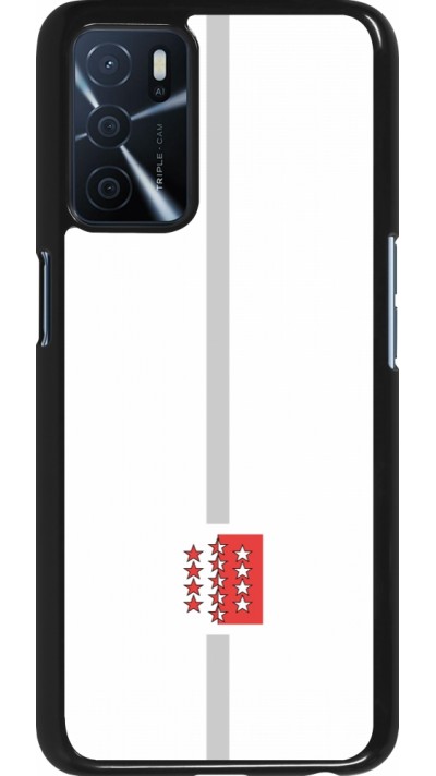 OPPO A16s Case Hülle - Kanton VS weiss
