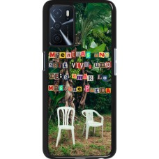 OPPO A16s Case Hülle - Chairs DTMF