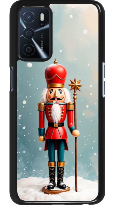 OPPO A16s Case Hülle - Christmas 25 Nutcracker Snow