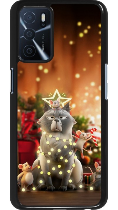 OPPO A16s Case Hülle - Christmas 25 Xmas Cat
