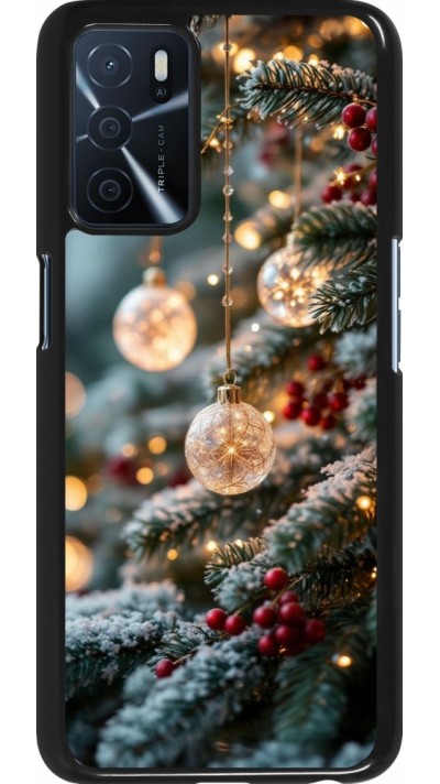 OPPO A16s Case Hülle - Christmas 25 Xmas Decorated Tree