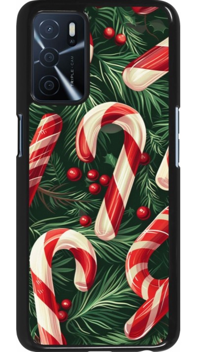 OPPO A16s Case Hülle - Christmas 25 Xmas Stick
