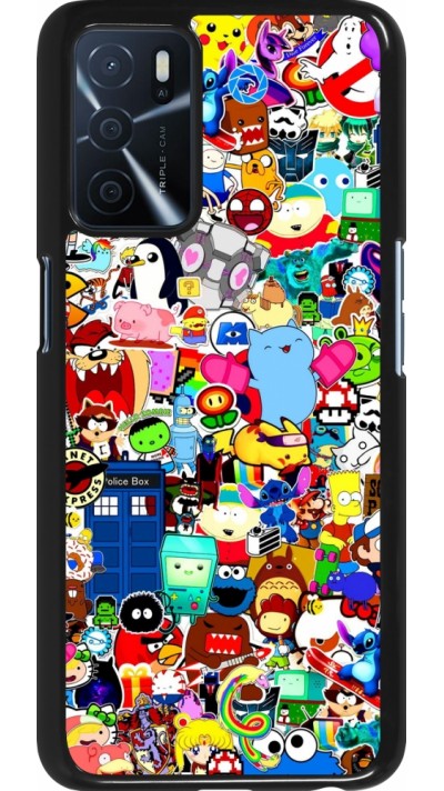 Oppo A16s Case Hülle - Mixed cartoons