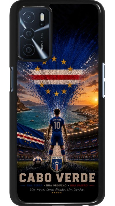 Coque OPPO A16s - Football Cap-Vert splash 2026