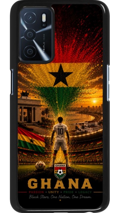 Coque OPPO A16s - Football Ghana splash 2026