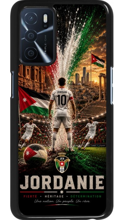 Coque OPPO A16s - Football Jordanie splash 2026