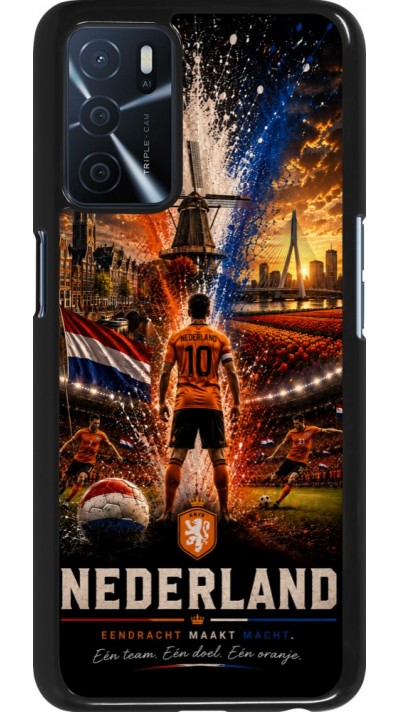 Coque OPPO A16s - Football Pays-Bas splash 2026