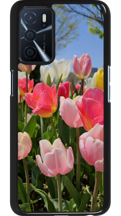 OPPO A16s Case Hülle - Tulips Spring 2026