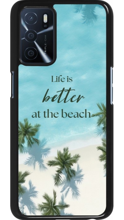 OPPO A16s Case Hülle - Summer 2025 Life is better at the beach