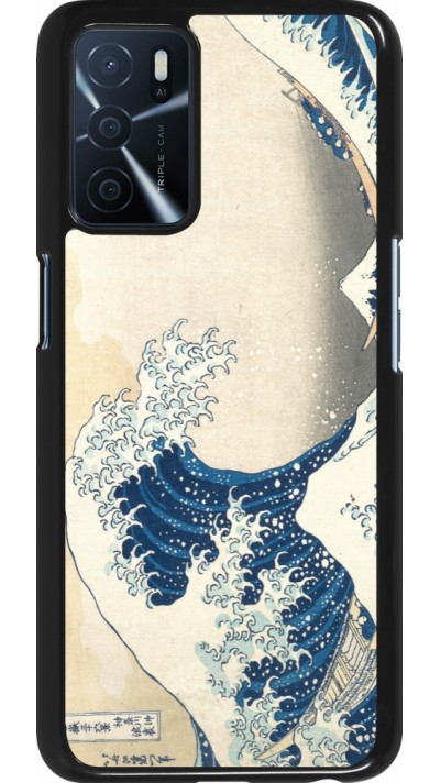 OPPO A16s Case Hülle - Kunstbild - Die große Welle vor Kanagawa - Hokusai