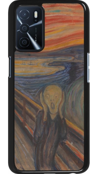 OPPO A16s Case Hülle - Kunstbild - Der Schrei - Edvard Munch