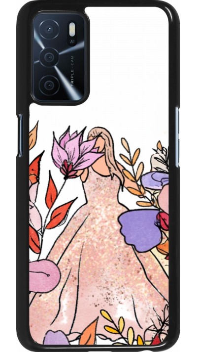 OPPO A16s Case Hülle - Taylor Swift Sketch - White