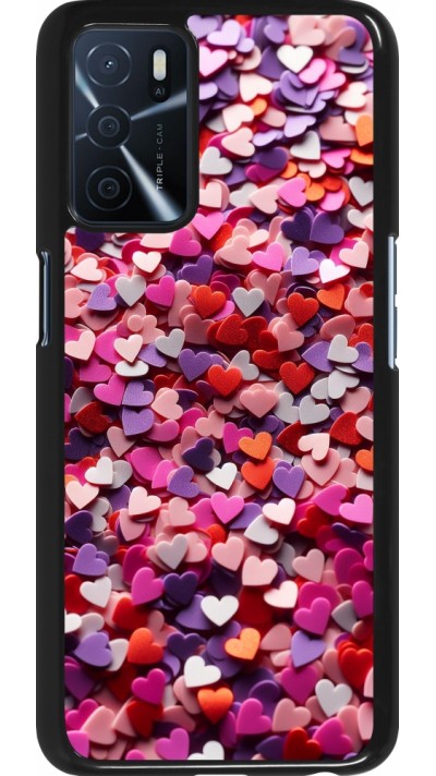 OPPO A16s Case Hülle - Valentin 2025 Konfetti