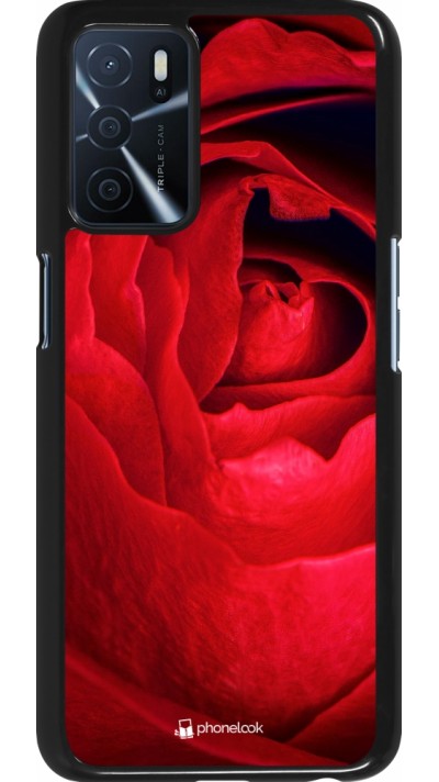 Oppo A16s Case Hülle - Valentine 2022 Rose