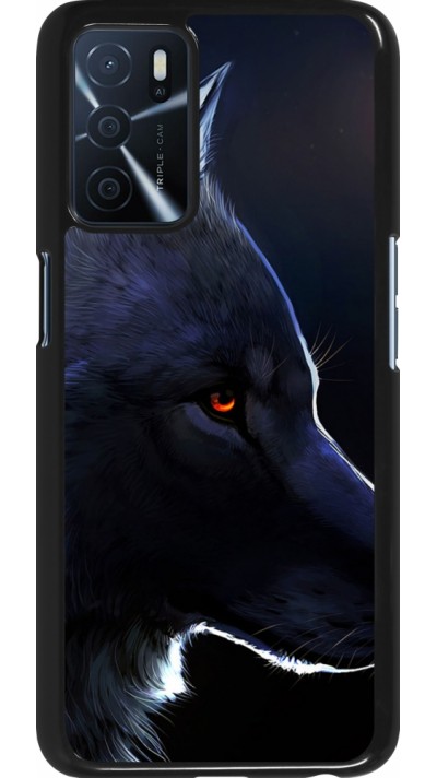 Oppo A16s Case Hülle - Wolf Shape