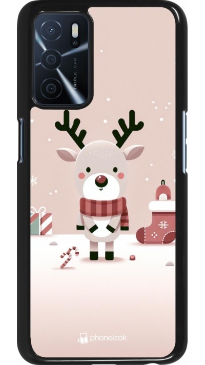 OPPO A16s Case Hülle - Weihnachten 2023 Choupinette Rentier