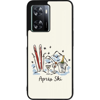 OPPO A57 5G Case Hülle - Silikon schwarz After the sky 2026