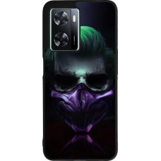 OPPO A57 5G Case Hülle - Silikon schwarz Halloween 20 21