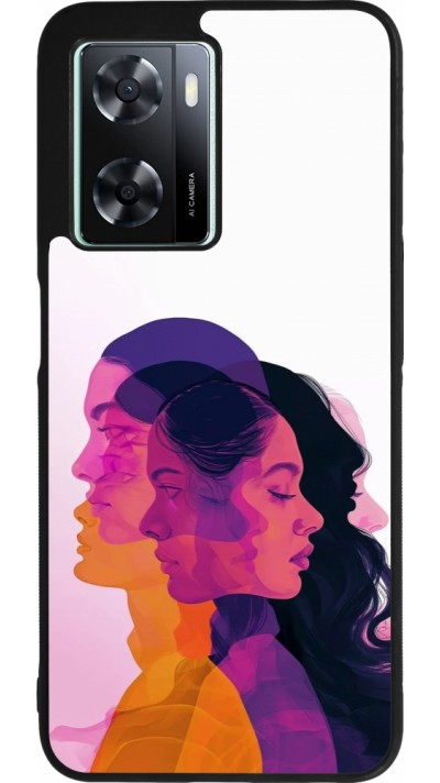 Coque OPPO A57 5G - Silicone rigide noir Womens day 2026 10
