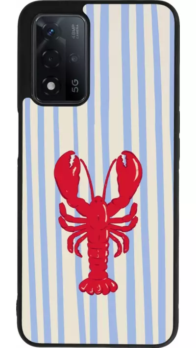 Coque OPPO A93s 5G - Silicone rigide noir Red lobster 2026