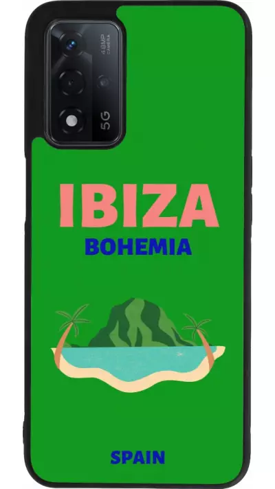 Coque OPPO A93s 5G - Silicone rigide noir Pop Summer Destination Ibiza