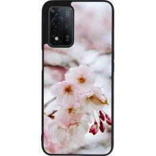 OPPO A93s 5G Case Hülle - Silikon schwarz Cherry tree Spring 2026