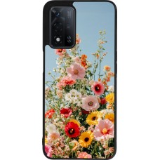 OPPO A93s 5G Case Hülle - Silikon schwarz Spring flowers Spring 2026