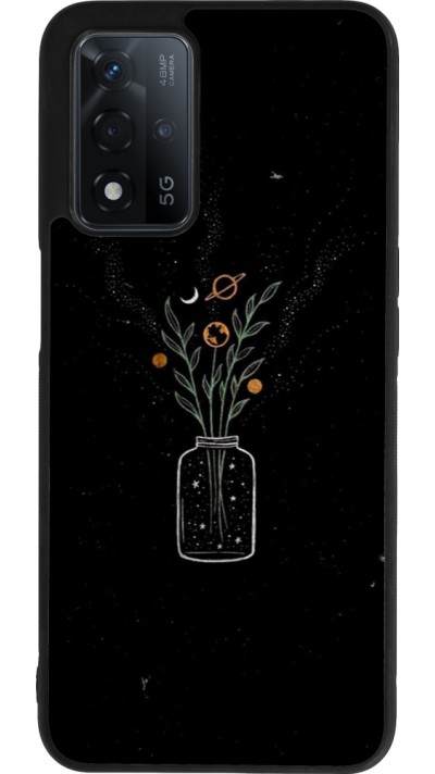 Coque OPPO A93s 5G - Silicone rigide noir Vase black