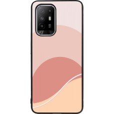 OPPO F19 Pro+ Case Hülle - Silikon schwarz Autumn 22 abstract sunrise