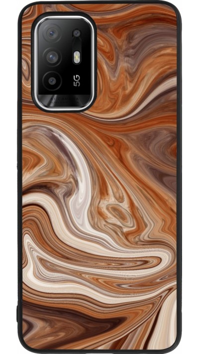 OPPO F19 Pro+ Case Hülle - Silikon schwarz Autumn 2024 marbe