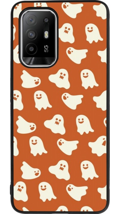 OPPO F19 Pro+ Case Hülle - Silikon schwarz Autumn 2024 mini ghosts