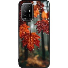 OPPO F19 Pro+ Case Hülle - Silikon schwarz Autumn 25 Rain